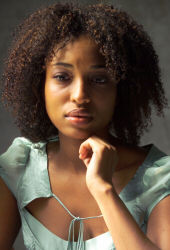 Curly Hair With Highlights